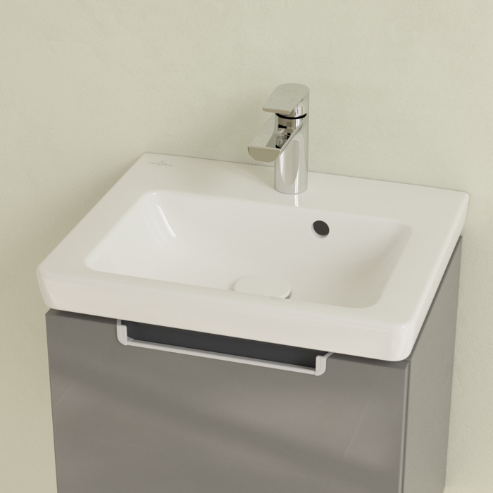 Villeroy&Boch Subway 2.0 Раковина 45х37 см, 1 отв., с переливом, цвет: белый