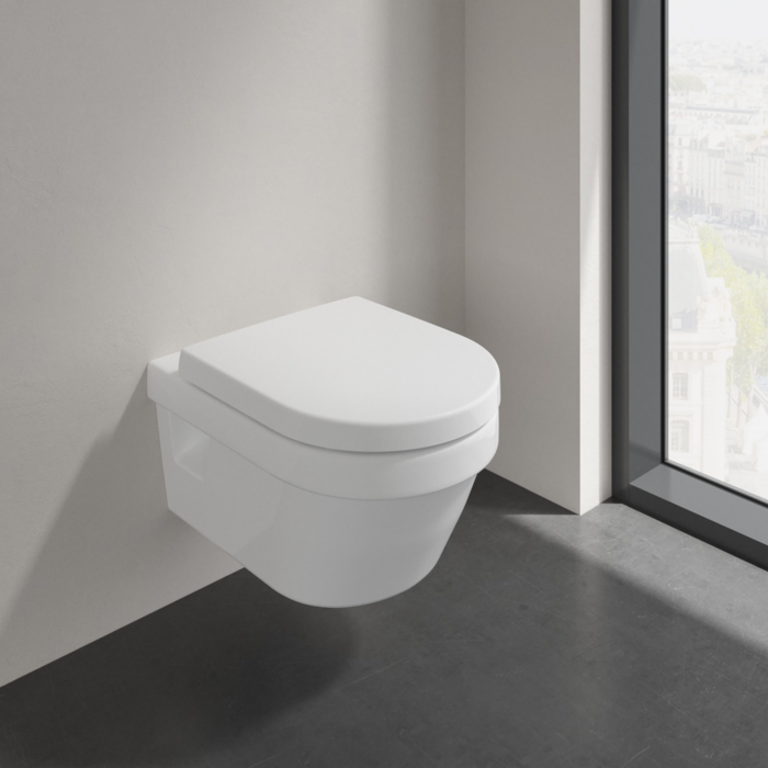Villeroy & Boch Architectura, Унитаз подвесной 48х35см, цвет: белый