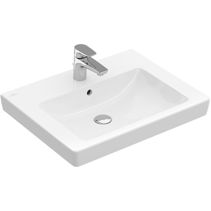 Villeroy&Boch Subway 2.0 Раковина 60х47 см, 1 отв., с переливом, цвет: белый