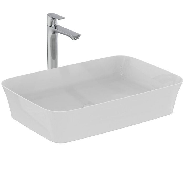 Ideal Standard Ipalyss Раковина накладная, 55х38см., без отв., Diamatec®, цвет: белый