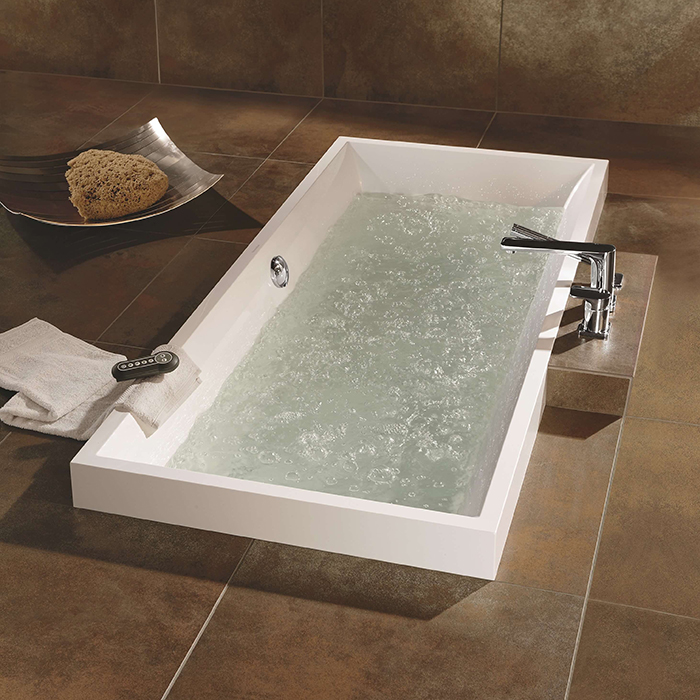 Villeroy&Boch Squaro Ванна 180х80х50см., встраиваемая, прямоугольная, цвет: белый