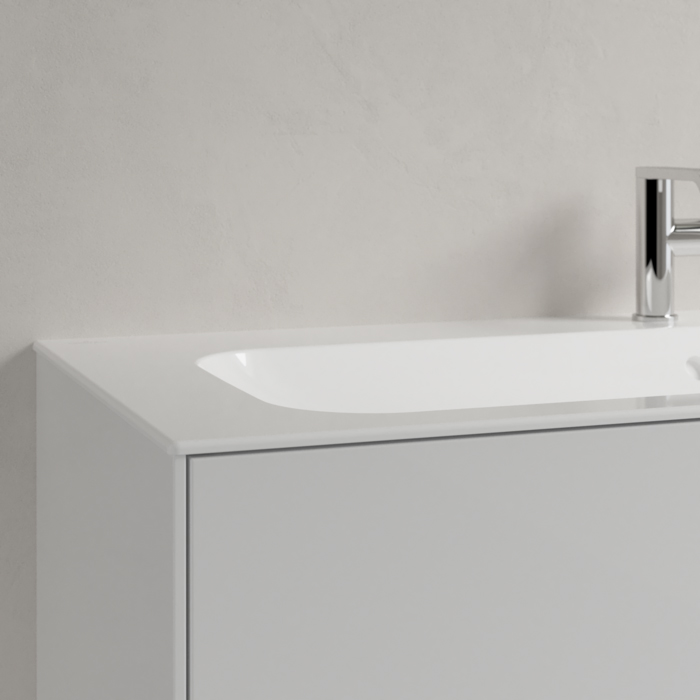 Villeroy&Boch Finion Раковина 120х50 см, 1 отв., с переливом, с антигрязевым покрытием CeramicPlus, цвет: белый