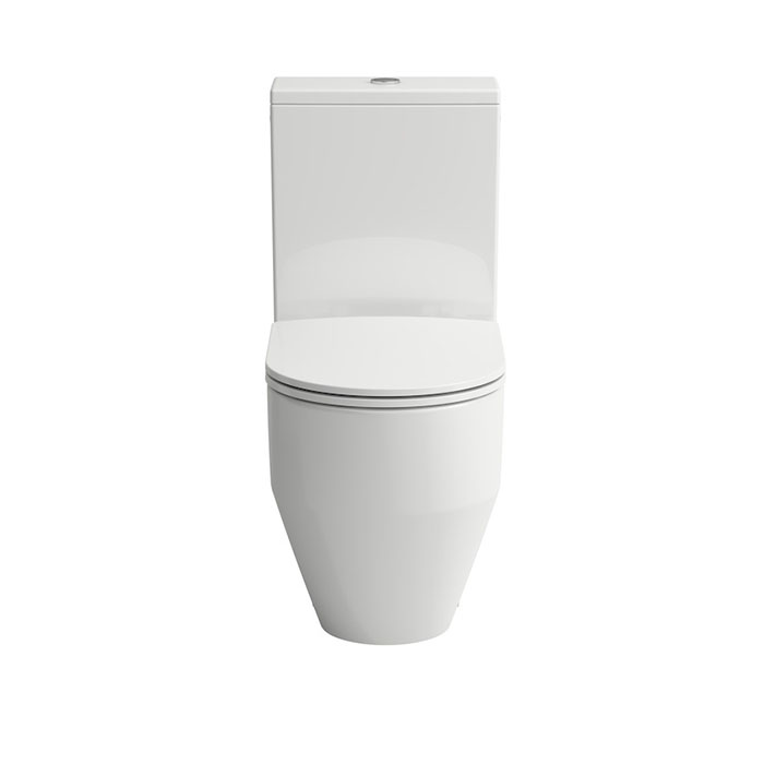 Laufen Pro Унитаз моноблок, приставной 36х65х44см., слив универсальный, Rimless, подвод сбоку, цвет: белый