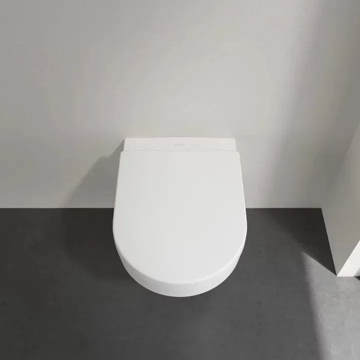 Villeroy&Boch Architectura Комплект Унитаз-подвесной 37х53х33см., сиденье с функцией QuickRelease, Softclose, цвет: альпийский белый