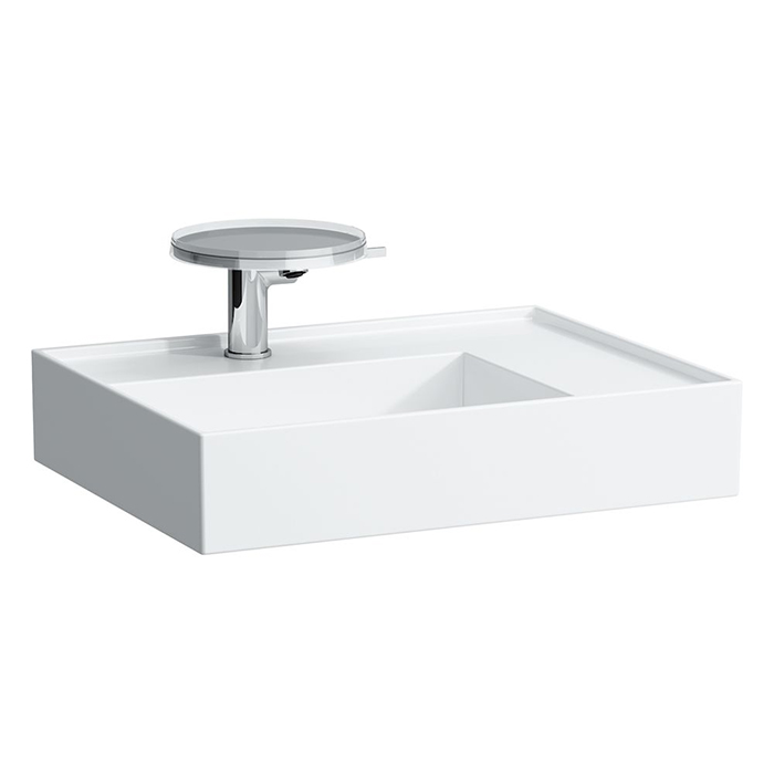 Laufen Kartell Раковина 60x46x12 см, 3 отв., без перелива, цвет: белый