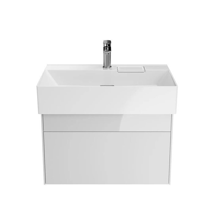 Kerama Marazzi Logica Тумба 67x46x40.3см., подвесная, 2 ящика, цвет: белоснежный