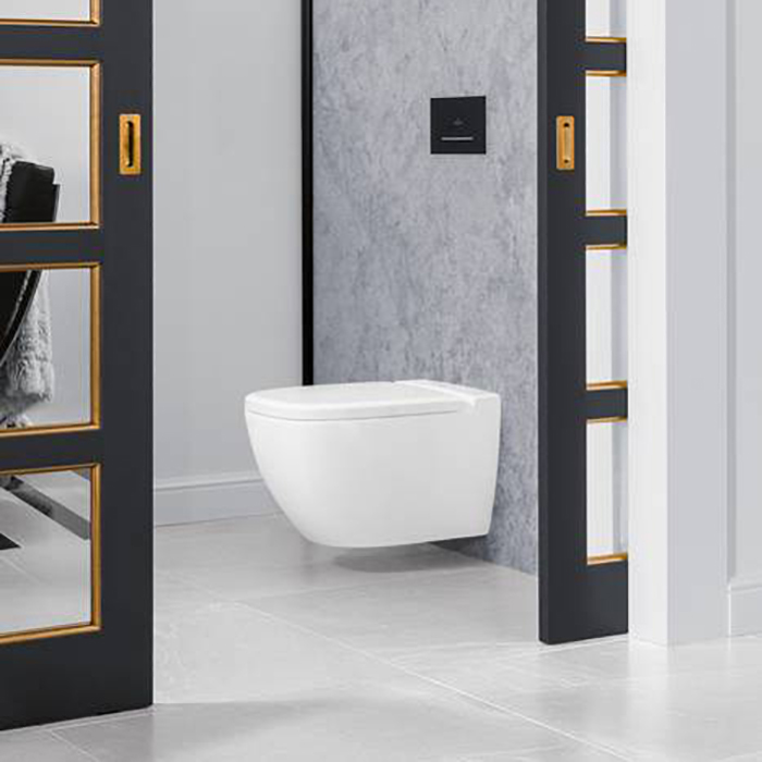 Villeroy&Boch Antheus Сиденье, с крышкой для унитаза, с антигрязевым покрытием CeramicPlus, цвет: альпийский белый