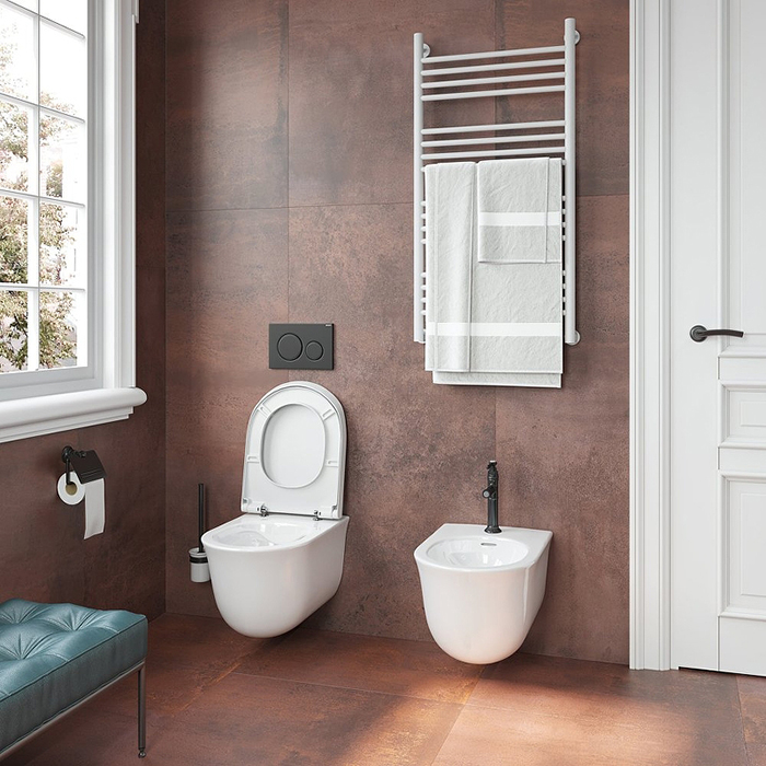 Geberit Sigma20 Клавиша смыва для унитаза, двойной смыв, цвет: черный матовый