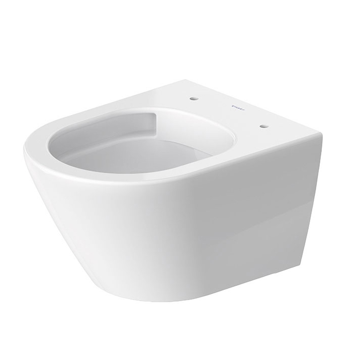 Duravit D-Code Унитаз 37x48см., подвесной, безободковый, с сиденьем микролифт, цвет: белый глянцевый