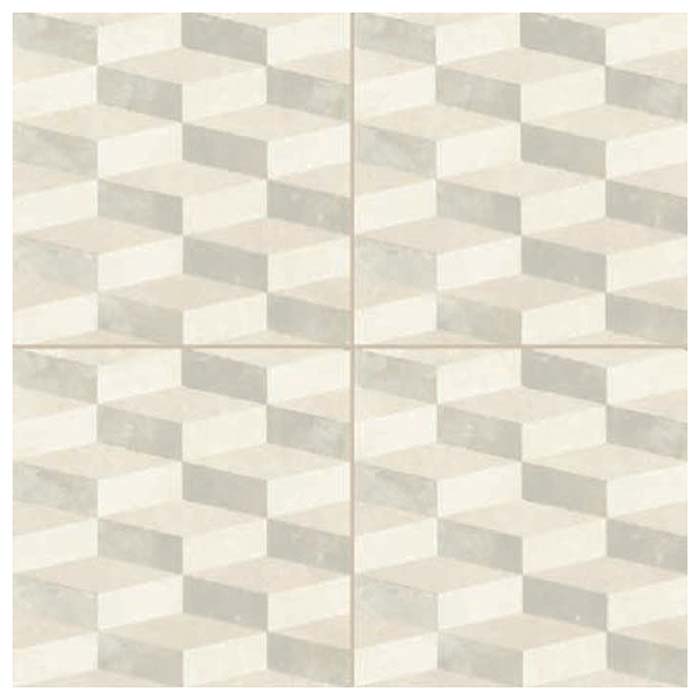 Mutina Azulej Керамогранит 20x20см, универсальный, глазурованный, цвет: cubo bianco