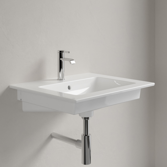 Villeroy&Boch Venticello Раковина 60х50 см, 1 отв., с переливом, цвет: белый