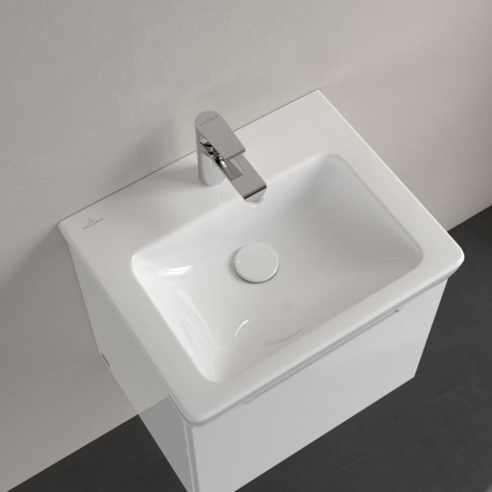 Villeroy&Boch Subway 2.0 Раковина 50х40 см, 1 отв., с переливом, цвет: белый