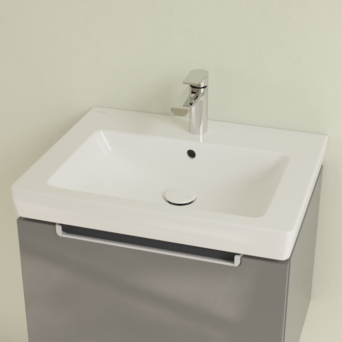 Villeroy&Boch Subway 2.0 Раковина 60х47 см, 1 отв., с переливом, цвет: белый