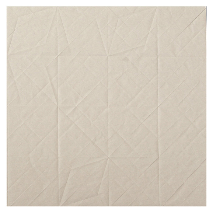 Mutina Folded Керамогранит 60x60см, универсальный, неглазурованный, цвет: белый