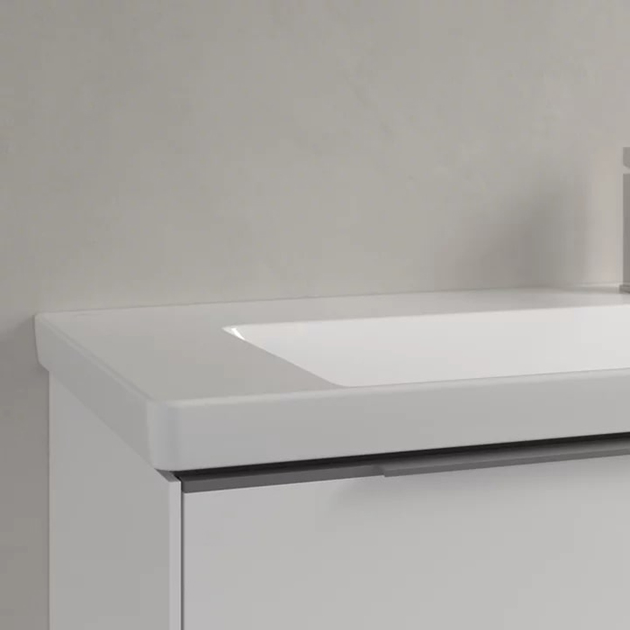 Villeroy&Boch Subway 3.0 Раковина 130х47х17см., 1 отв., подвесная, без перелива, цвет: альпийский белый
