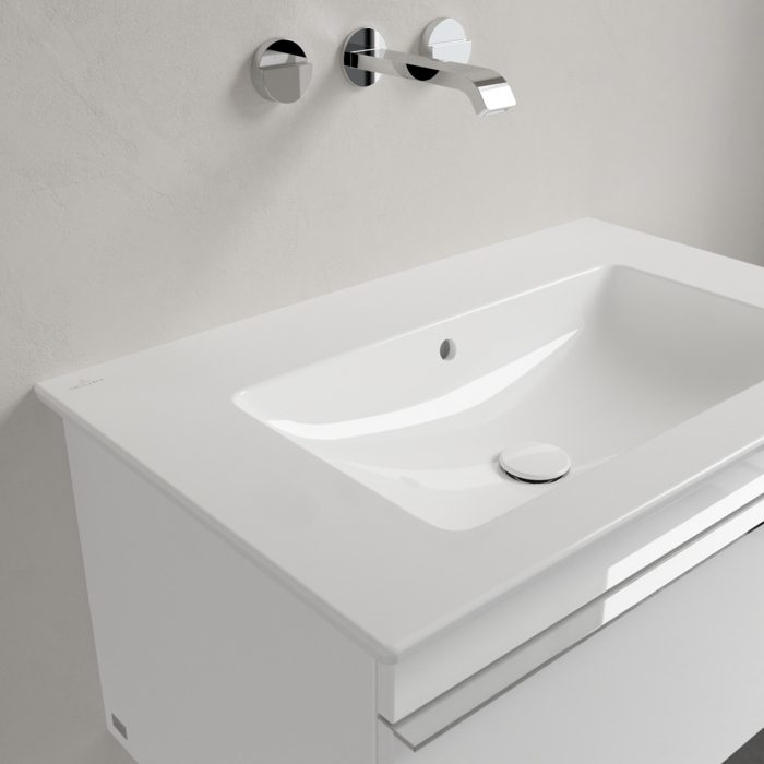 Villeroy&Boch Venticello Раковина 80х50 см, без отв., с переливом, цвет: белый