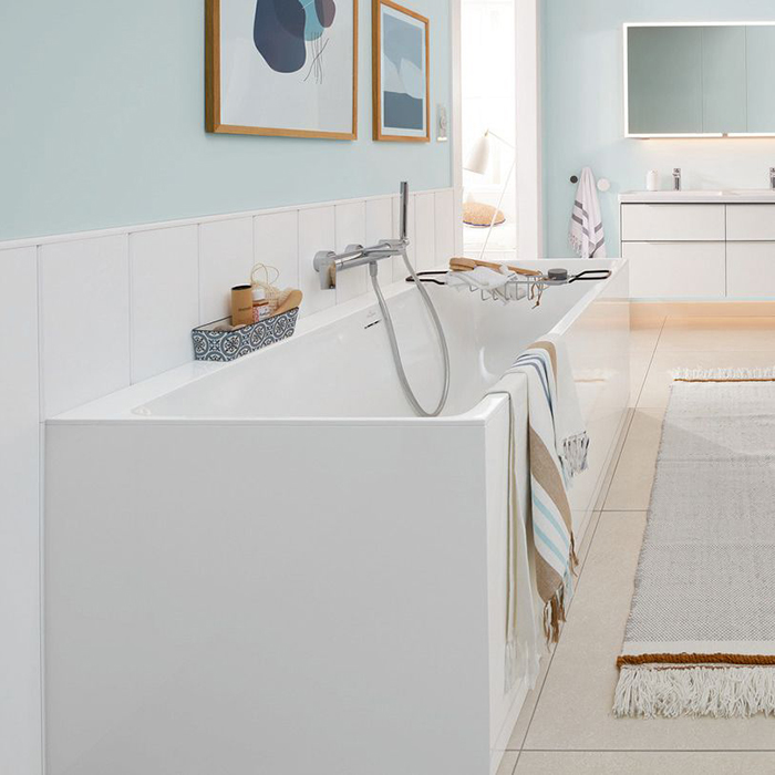 Villeroy&Boch Subway 3.0 Ванна 170х75см., встраиваемая, цвет: Stone White