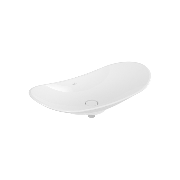 Villeroy&Boch My Nature Раковина 81х41 см, без отв., без перелива, с антигрязевым покрытием CeramicPlus, цвет: белый