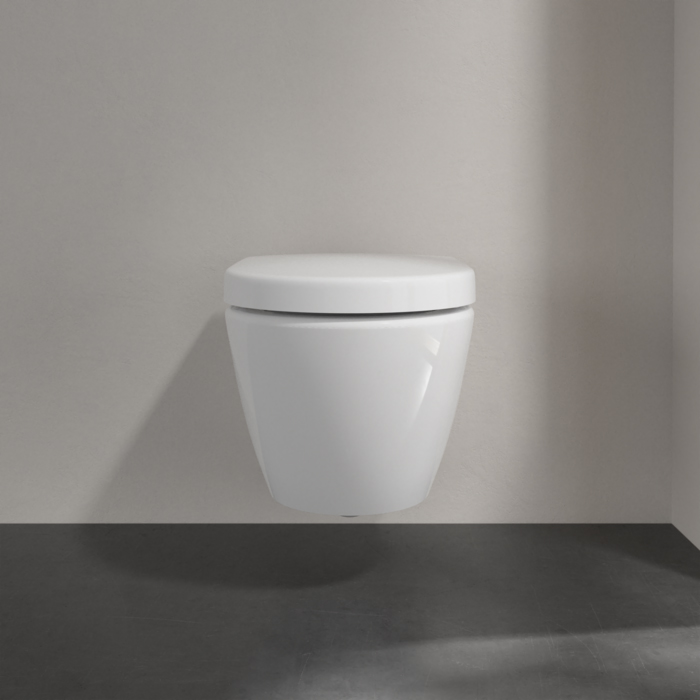 Villeroy&Boch Subway 2.0 Унитаз подвесной, 48х35.5см., Compact, с DirectFlush, с антигрязевым покрытием CeramicPlus, цвет: альпийский белый
