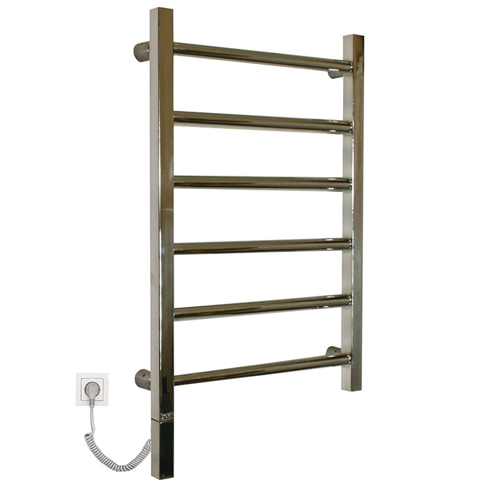 Neoinox Eco Полотенцесушитель 60x45см, электрический, тэн, цвет: хром