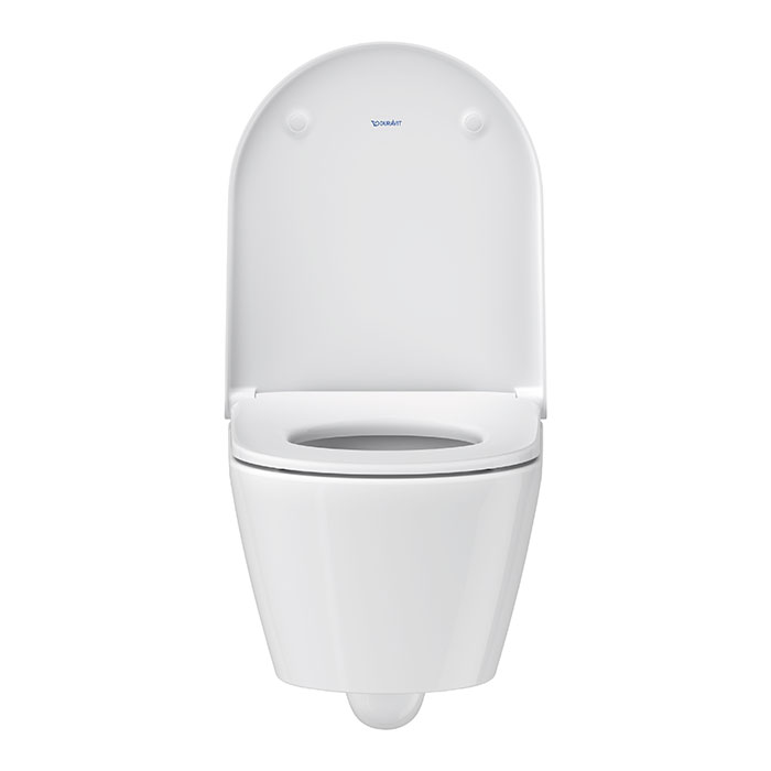 Duravit D-Neo Унитаз 47см., подвесной, безободковый, сиденье микролифт, цвет: белый