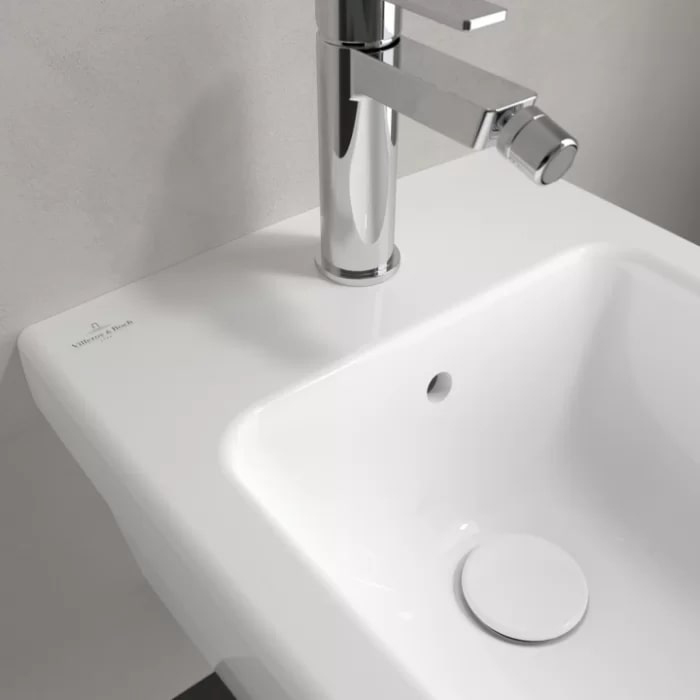 Villeroy&Boch Architectura Биде подвесное 370*530*265, 1 отверстие под смеситель, цвет альпийский белый