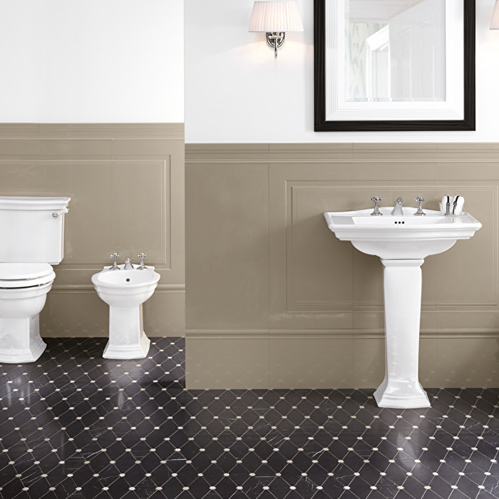 Devon&Devon Élysées Boiserie Керамическая плитка 40x80см, настенная, eb10, цвет: white glossy