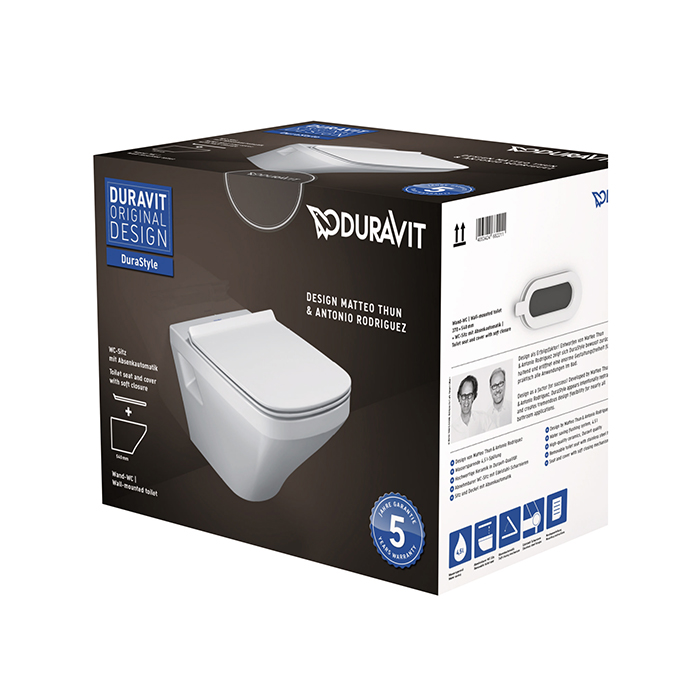 Duravit DuraStyle Унитаз 37x54см., подвесной, цвет: белый