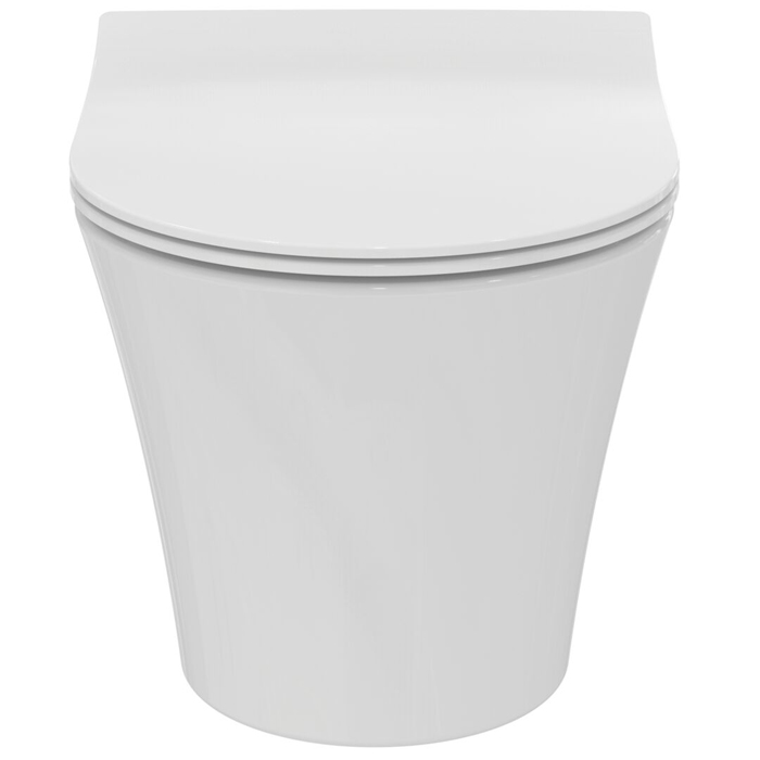Ideal Standard La Dolce Vita Унитаз подвесной 54.5х36см., с сиденьем, технологией смыва AquaBlade®, цвет: белый