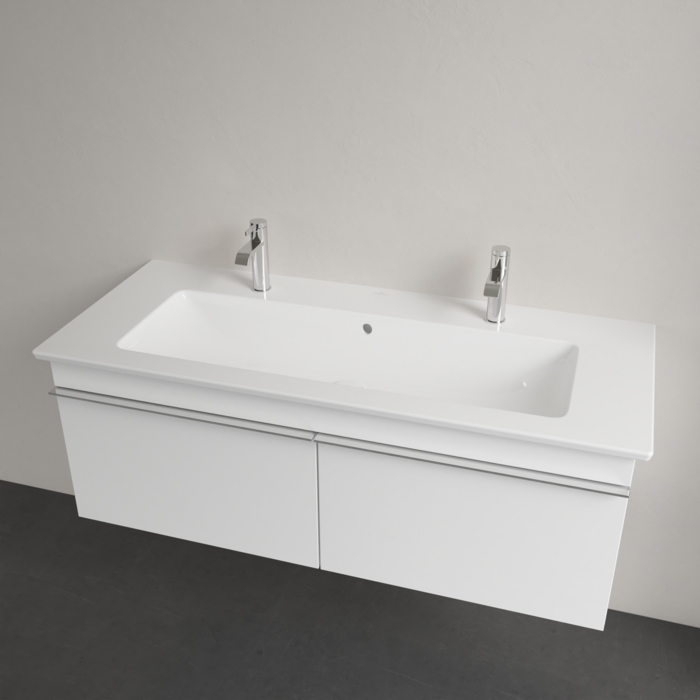 Villeroy&Boch Venticello Раковина 120х50 см, 2 отв., с переливом, цвет: белый