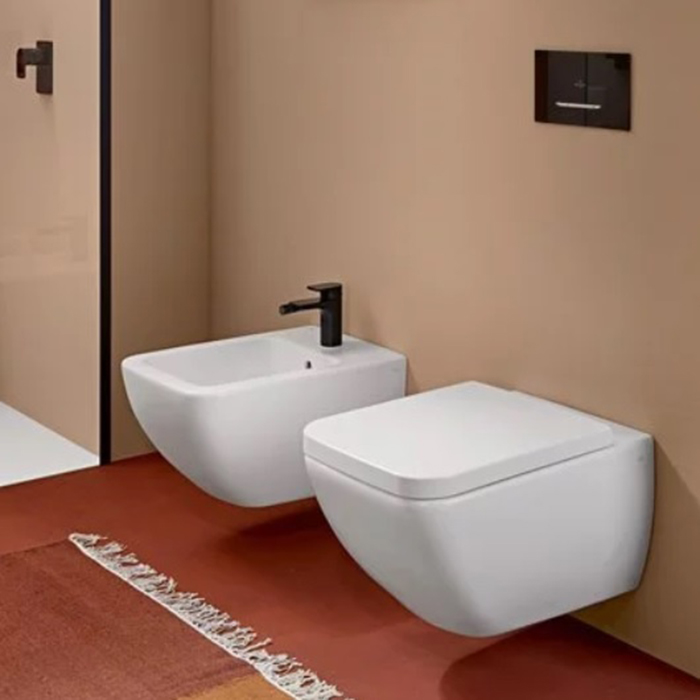 Villeroy & Boch Venticello Унитаз подвесной, 56х37.5см., безободковый, цвет: белый матовый