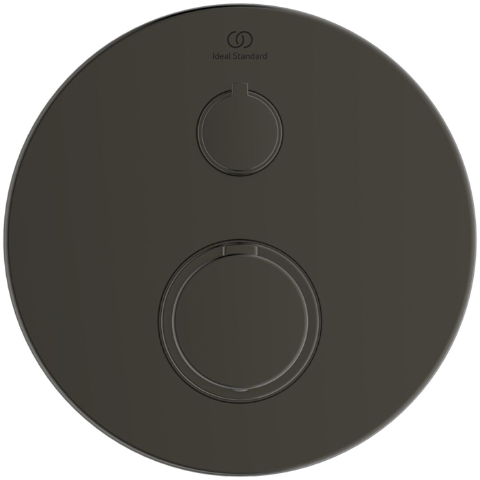 Ideal Standard Ceratherm T100 Смеситель для душа, встраиваемый, термостатический, для монтажа с комплектом EASY-BOX A1000NU, цвет: PVD Magnetic Grey