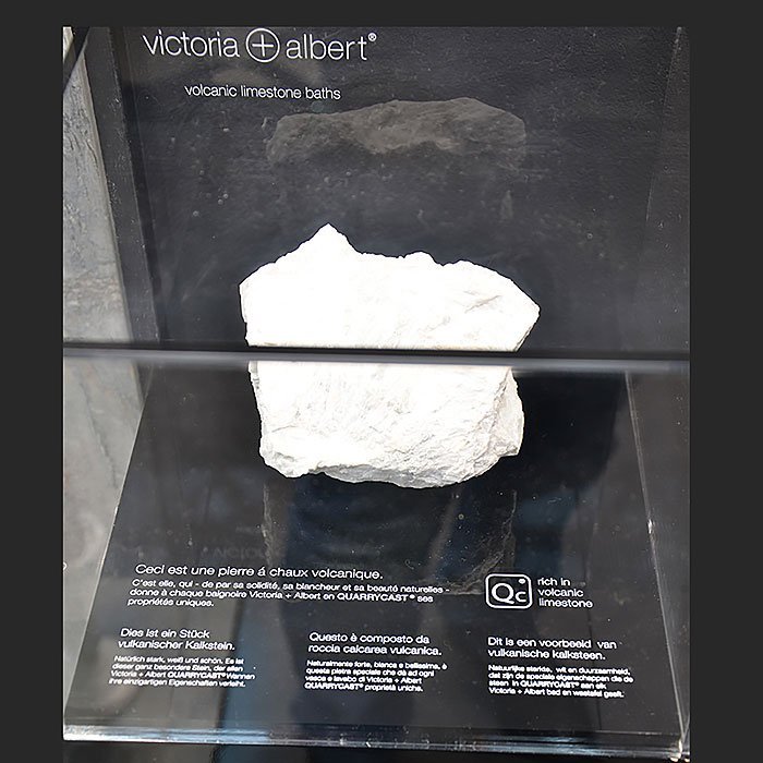 Victoria + Albert  Edge Ванна 150х80х60см., quarrycast, цвет: белый