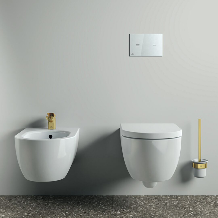 Ideal Standard Conca Туалетный ёршик, подвесной, цвет: PVD Brushed Gold