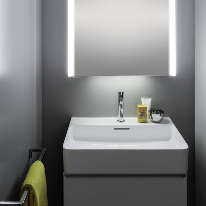 Laufen VAL Раковина 55х42х11.5 см, 1 отв., двуст. глазур, цвет: белый
