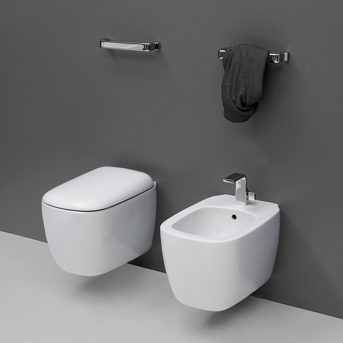 Flaminia Mono Унитаз подвесной 52x35xh32см, цвет: белый глянцевый