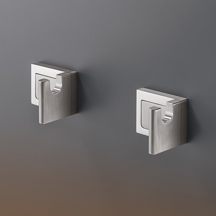 CEA Design DUET Крючок, подвесной, цвет: нержавеющая сталь