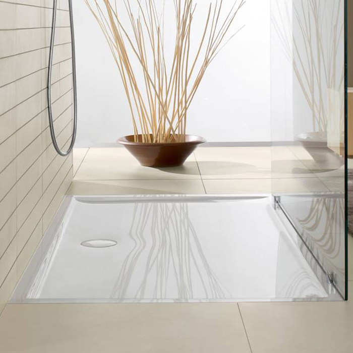 Villeroy&Boch Futurion Flat Душевой поддон 160х90х2.5см., цвет: альпийский белый