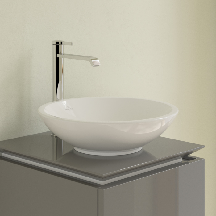 Villeroy&Boch Loop&Friends Раковина 39x21.5 см, без отв., встраиваемая, с переливом, с антигрязевым покрытием CeramicPlus, цвет: белый