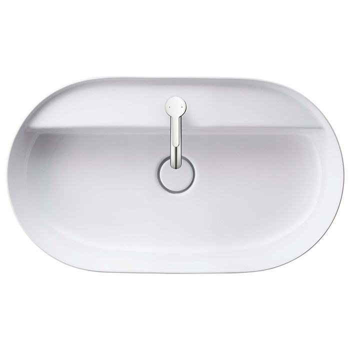 Duravit Luv Раковина 70x40x14см., накладная, 1 отв., цвет: белый глянцевый