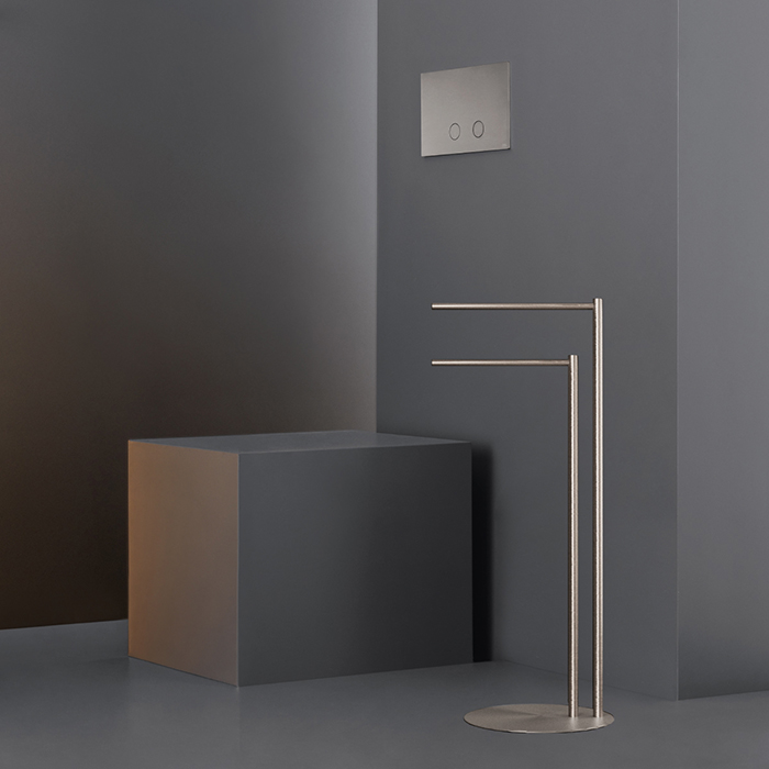 CEA Design STEM Полотенцедержатель 85см, напольный, цвет: нержавеющая сталь