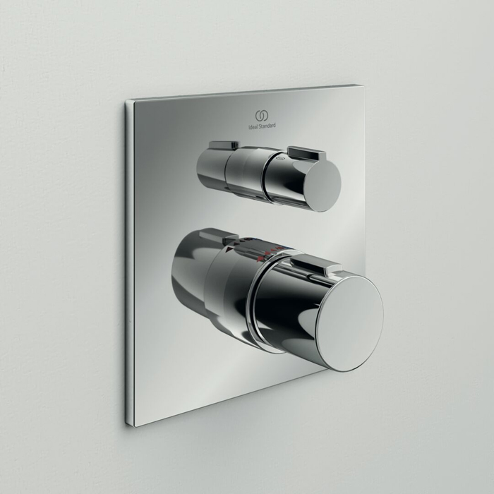 Ideal Standard Ceratherm C100 Смеситель для душа, встраиваемый, термостатический, для монтажа с комплектом EASY-BOX A1000NU, цвет: хром