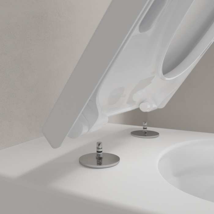 Villeroy&Boch Subway 3.0 Унитаз 37х60х40см., напольный, TwistFlush, CeramicPlus, цвет: белый камень