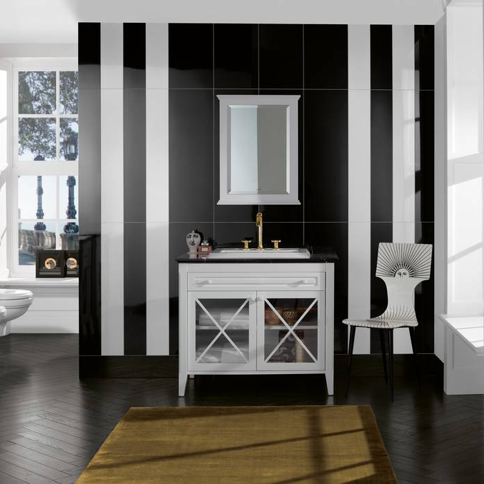 Villeroy&Boch Hommage Раковина 63х52.5 см, 3 отв., прямоугольная, с переливом, с антигрязевым покрытием CeramicPlus, цвет: белый