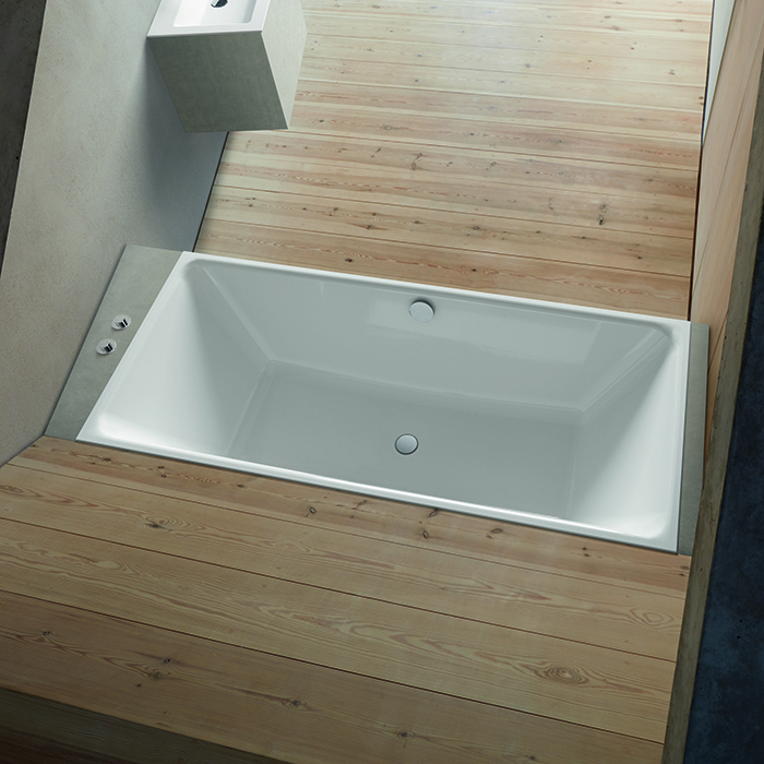 Bette Loft Ванна с шумоизоляцией 170x80x42см, встраиваемая, BetteАнтислип Sense, цвет: белый