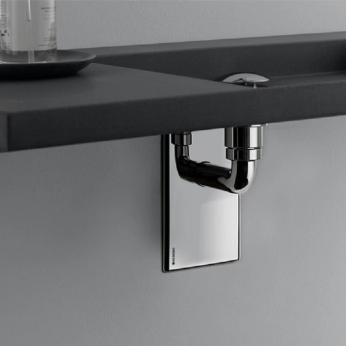 Geberit Финишный комплект для pаковины с внутристенным сифоном, цвет: хром