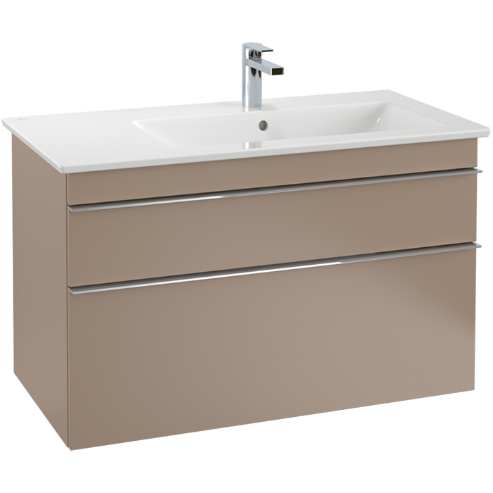 Villeroy&Boch Venticello Раковина 100х50 см, 1 отв., с переливом, с антигрязевым покрытием CeramicPlus, цвет: белый