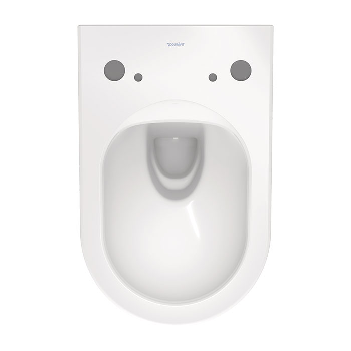 Duravit SensoWash Унитаз 57x37см., подвесной, Rimless, HygieneGlaze, с крышкой биде, цвет: белый