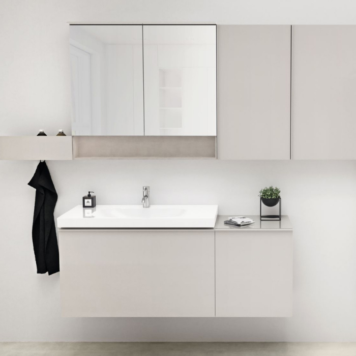 Geberit Acanto Шкаф боковой 52х45см., подвесной, цвет: песчаный матовый