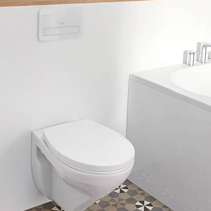 Villeroy & Boch ViConnect, Кнопка смыва, размер 269 x 161 x 13 mm, цвет: белый